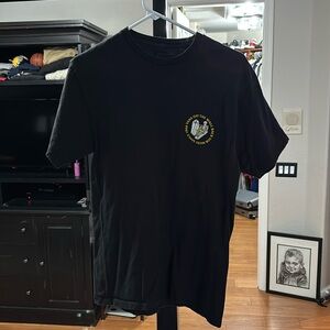 Vans Black Short Sleeve Tee with Logo